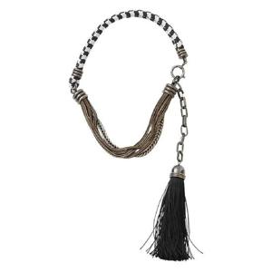 25 FW 랑방 Vita Short tassel necklace AWCJHA1HDARK TP442419328