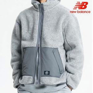 [뉴발란스] UNI 뉴보이 우븐 믹스 플리스 NBNAD41923-15 티셔츠