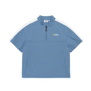 [내셔널지오그래픽 키즈] K222UFT270 우븐 반집업 풀집업 점퍼 HARBORBLUE