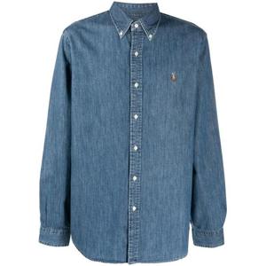 폴로 랄프로렌 데님 셔츠 710792043001 NAVY DOM