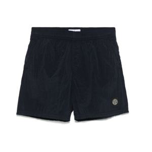 25SS 스톤아일랜드 반바지 스윔 팬츠 블랙 K1S15 B100009 S0043 V0029