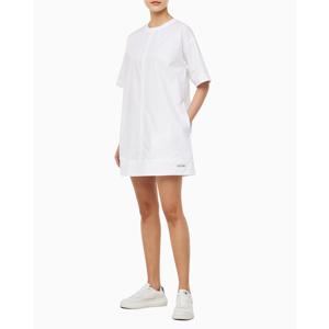 CK진 여성 캐주얼 오프 바디 셔츠 드레스(47B020G)