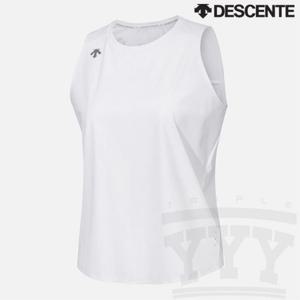 [데상트] 여성 러닝 슬리브리스 SP222RST47 WHT