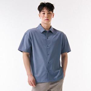체이스컬트 HC09 남성 폴리 스트레치 반팔 셔츠 DBRK5523D02