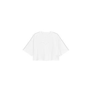 [보브]엠브 로고 실키 크롭 티셔츠7114140T03