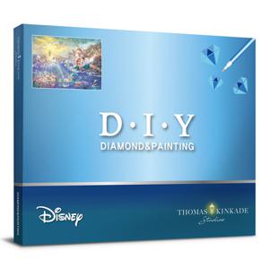 디즈니 토마스 킨케이드 인어공주 보석십자수 캔버스 40x50cm DT5017