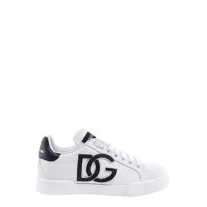 Dolce   Gabbana 포르토피노 로고 패치 레이스업 스니커즈 CK1545AC330 89697 TP934541146