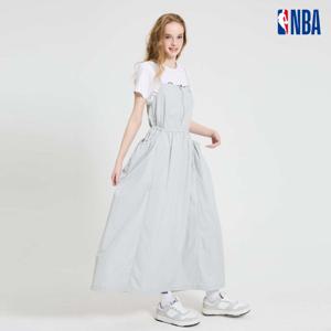 [엔비에이]N252OP721P 여성 루즈핏 경량 우븐 집업 뷔스티에 원피스