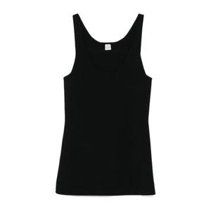 토템 블랙 스쿱 넥 슬리브리스 탑 252 WRT0504 YA0187 001