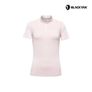 블랙야크 여성 냉감소재 집업 반팔티셔츠 M엘리아이스집업티S2 1BYTSM4525