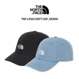 [노스페이스]TNF 로고 소프트 캡_데님 NE3CR52A B