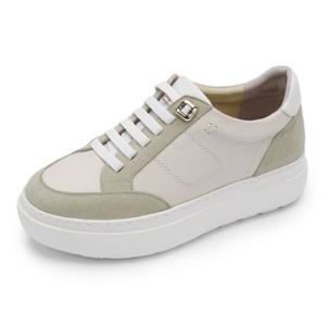 금강제화 로렐 여성 LAUOXC5227WG8 밴드끈 캐주얼 스니커즈 소가죽 4.5cm