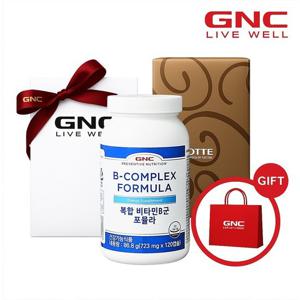 [지앤씨][GNC] 복합비타민 B군 포뮬라(120캡슐)