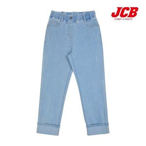 [JCB]연청 스트레이트핏 롤업 데님 팬츠 (JBP9R543GST)
