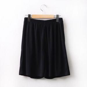 여성 빅사이즈 쿨링블랙5부반바지 WW9568