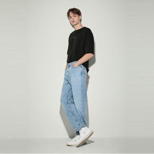 [공식][타미진스]스케이터 카펜터 배기핏 블루 데님 팬츠(T32E0N