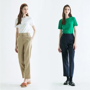 [공식][타미힐피거]슬림핏 스트레치 린넨 팬츠 2종 택1(T22E1WPC