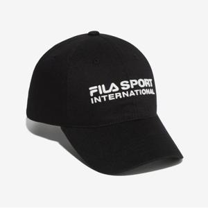 휠라모자 KQC FS3CPF5301X-BLK 스포츠 인터내셔널 볼캡