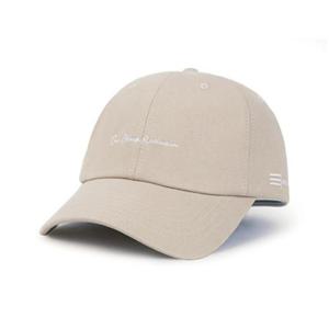 캡텐 HC02 블랙리클루시브 베이지   필기체자수    볼캡 BKD2UCW011