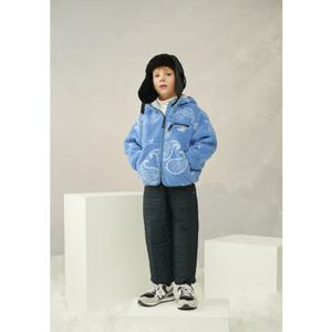 빈 BEEN FW BY71PT01NV 네이비 패딩 누빔팬츠