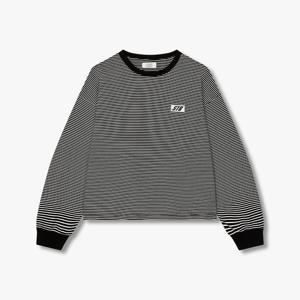 [톰보이] 스트라이프 크롭 티셔츠 9175122973