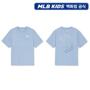 [MLB키즈PG] 클래식 모노그램 그라데이션 빅럭스 티셔츠 (7ATSM0453-43SBL)