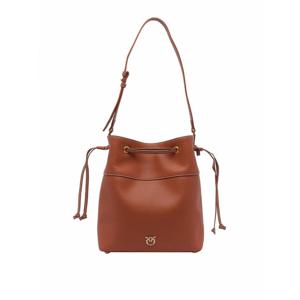 [PINKO] 라프리마 여성 크로스 바디 가방 로고 버킷 백 104305A29QL84Q Brown /8