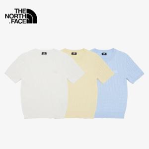 노스페이스 여성 홀리데이 반팔 스웨터 NT7AR30