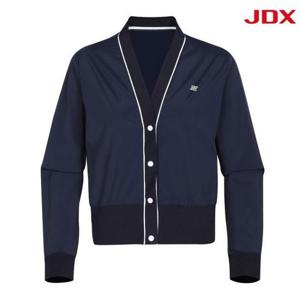 JDX 세이브존07 여성 티핑 우븐 가디건 X2WJV6115
