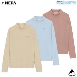 [네파](7L45369) 여성 여름 도노 하이넥 이너겸용 메쉬 라운드 티셔츠
