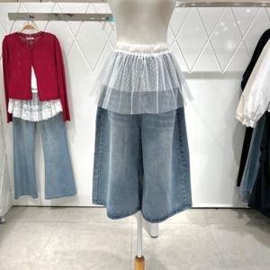[밸리걸] 레이어드 샤 미니 스커트 224920