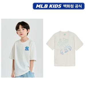 [MLB키즈PG] 클래식 모노그램 그라데이션 빅럭스 티셔츠 7ATSM0453-50CRS
