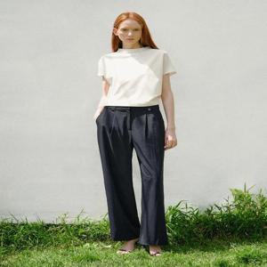 쉬즈미스 메탈 버튼 사이드 밴딩 팬츠 SWWSLO21010 82