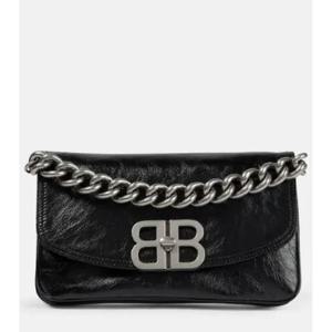 발렌시아가 BB Soft 스몰 플랩 레더 숄더 백 P00826153