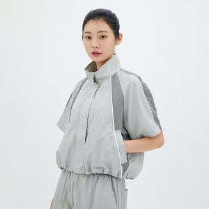 [LAP] 랩 (SET-아우터) 배색 하이넥 나일론점퍼 (AR2WZ463)