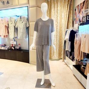 비너스 VEV3921F 여성 주름지 홈웨어 상하세트