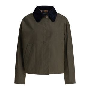 아페쎄 다크 그린 코듀로이 칼라 재킷 COHIL F02990 JAC