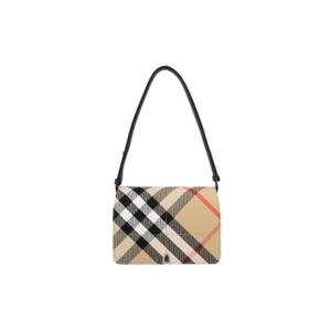Burberry Snip 체크 폴드오버 탑 숄더백 8097379 B9368 TP934396345