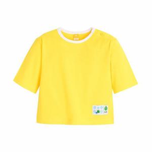 [모이몰른]클립워터밤라벨 7부티셔츠 M232TSF05P
