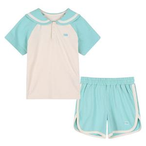 [NBA KIDS]NBA 토들러 세일러카라 티셔츠 반바지세트(5-2)(K225ST005P)