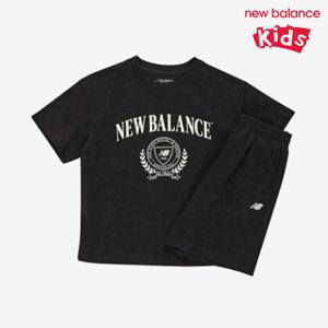 [뉴발란스]뉴발란스 키즈 에센셜 반팔 셋업 NK9YF2107U-19 반팔