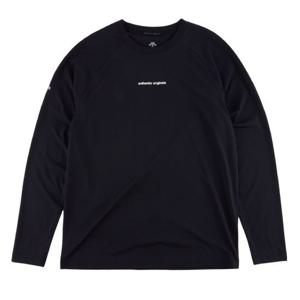 [데상트] 레귤러핏 러닝 속건 긴팔티 SP323RTL81 BLK