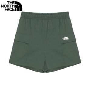 노스페이스 NS6NR39D 여성 기본 반바지 에버그린 우븐 쇼츠