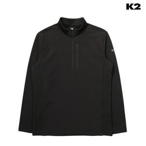 K2 케이투 남성 기모 티셔츠 FLYHIKE 동절 하이브리드 집업 티셔츠 KMW23225
