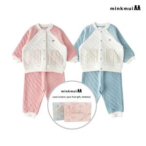 [밍크뮤]PH 아미띠에퀼팅상하세트 35C70-672-02 35C70-672-01 35C7067202 01