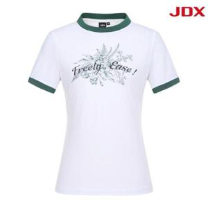 JDX HC03 여성 FLOWER ROUND T/SHIRTS X2TSW6546