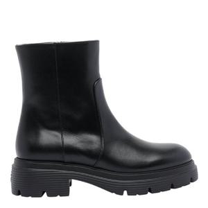 스튜어트 와이츠먼   앵클 부츠 FW25 SM560 HUDSON LITE ZIP BOOTIESMOBLK 6292161 Black