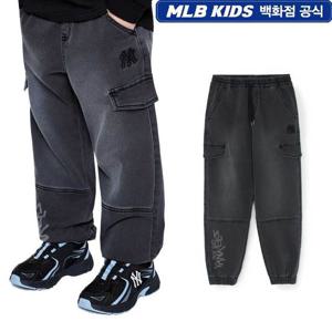 [MLB키즈]스트릿 져지 데님 조거 팬츠 뉴욕양키스 7ADPB0254