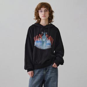 피그먼트 워시드 LONDON 그래픽 후드 BPDTS906F