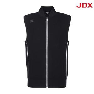 JDX HC03 남성 사선 조직 풀집업 베스트 X1SVW1362